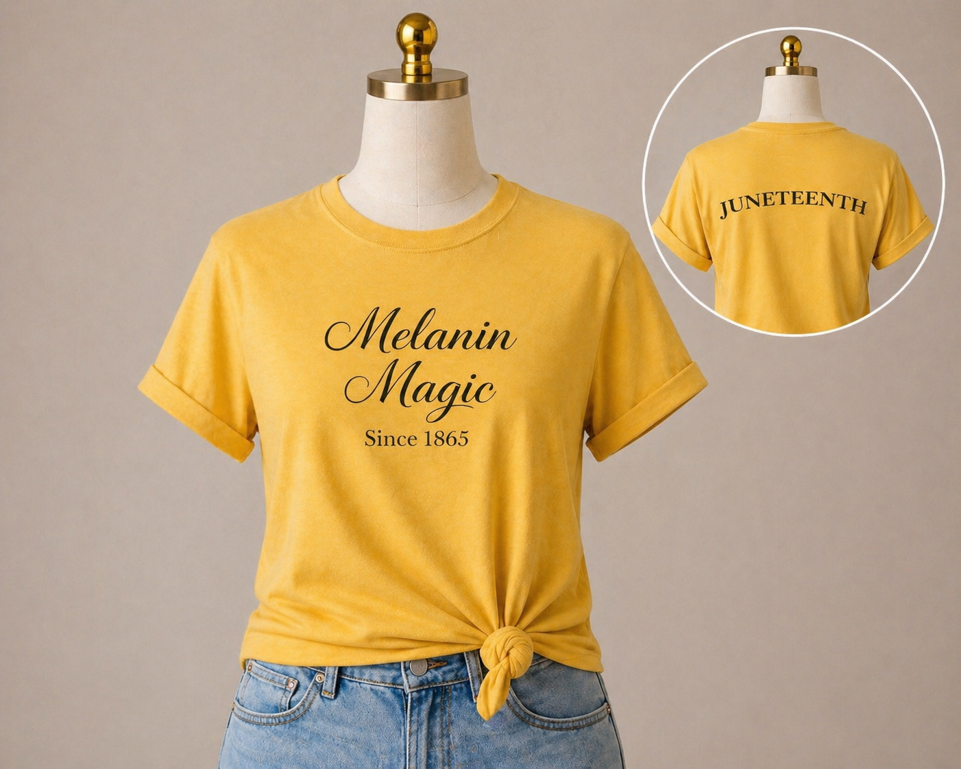 Melanin Magic Since 1865 Tee