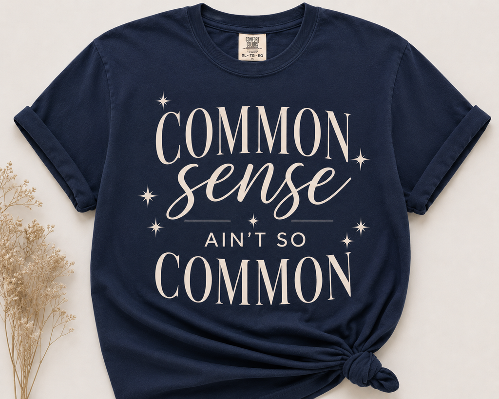Common Sense Tee