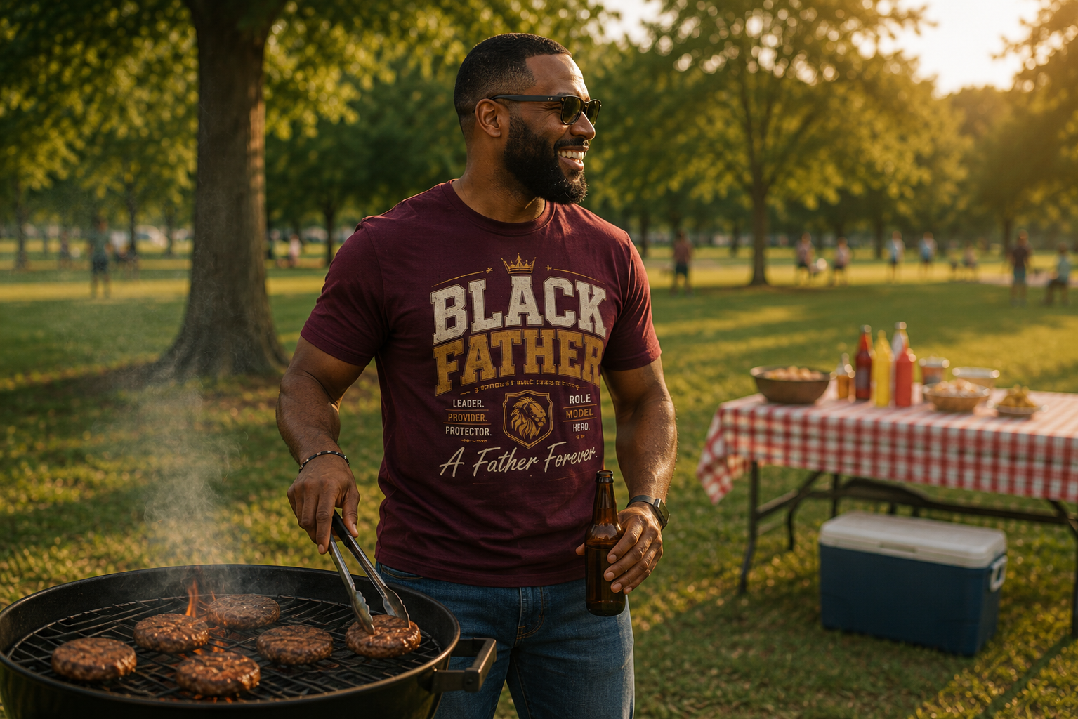 Black Father. A Father Forever.