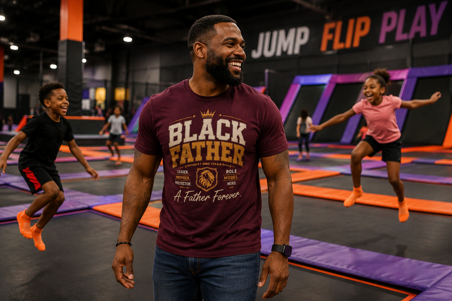Black Father. A Father Forever.