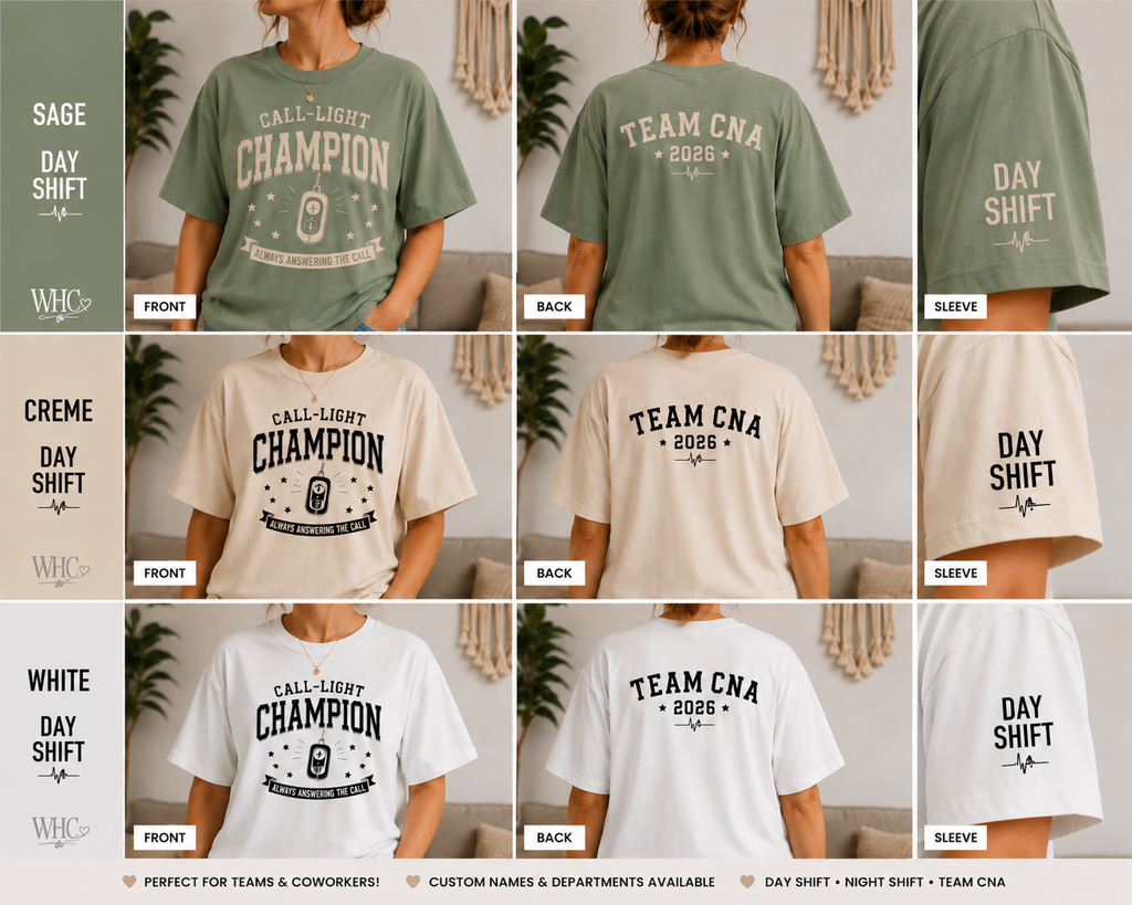 Call-Light Champion Team CNA Tee