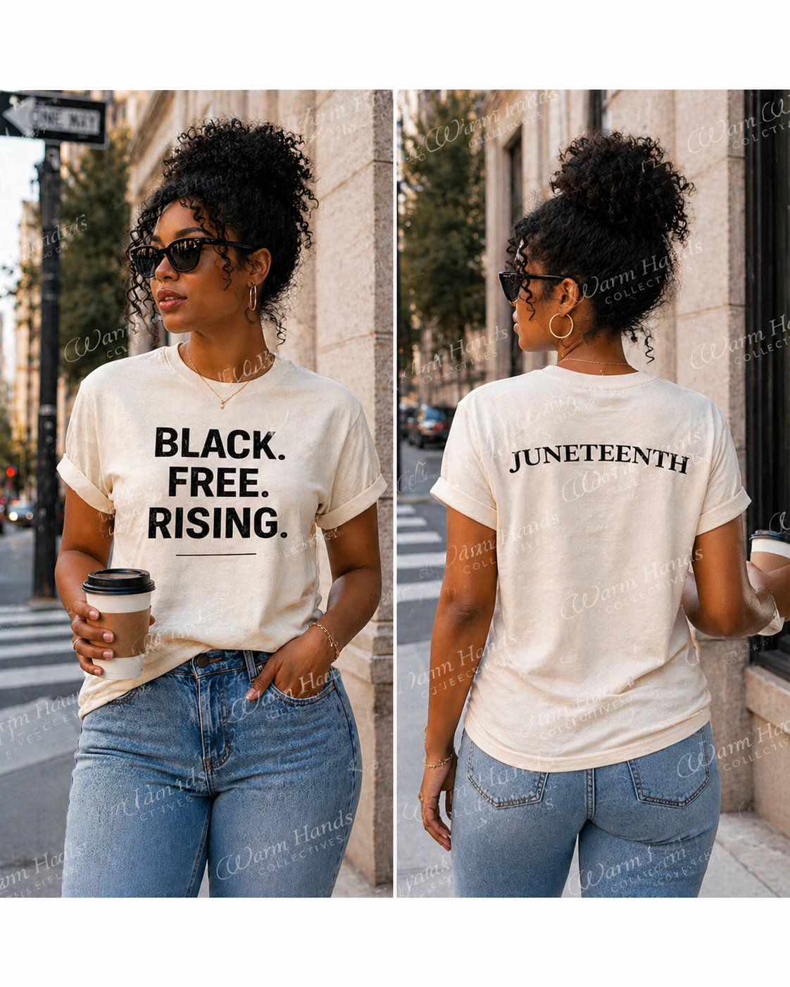 Black. Free. Rising. Tee