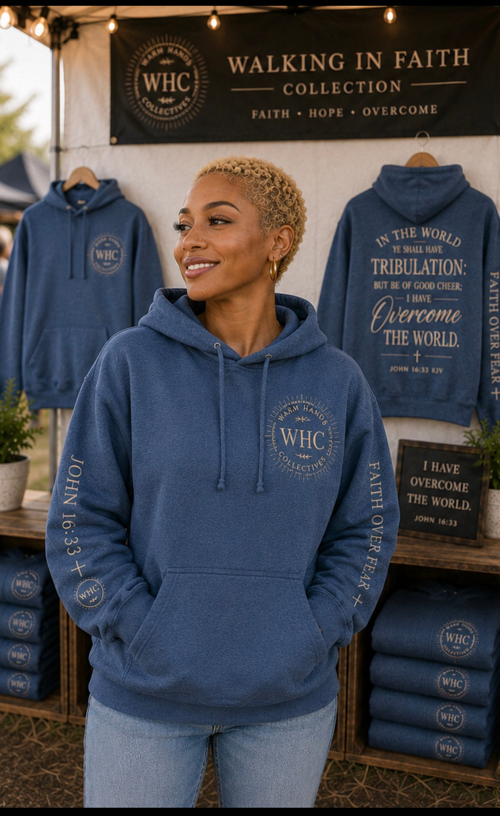 John 16:33 KJV Hoodie