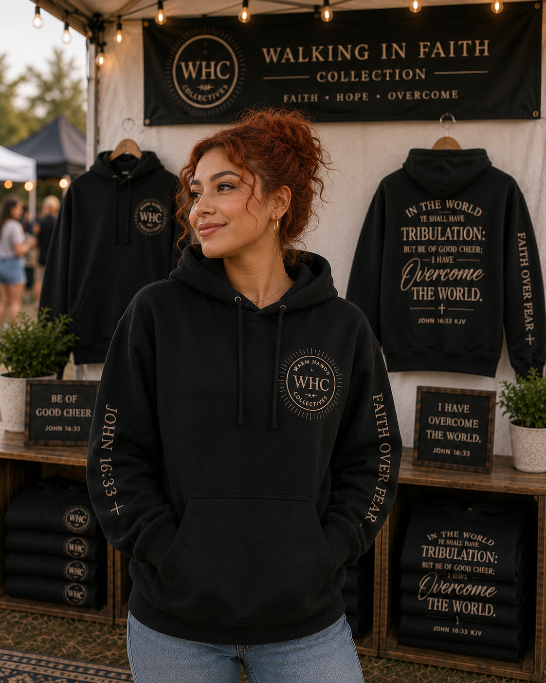 John 16:33 KJV Hoodie
