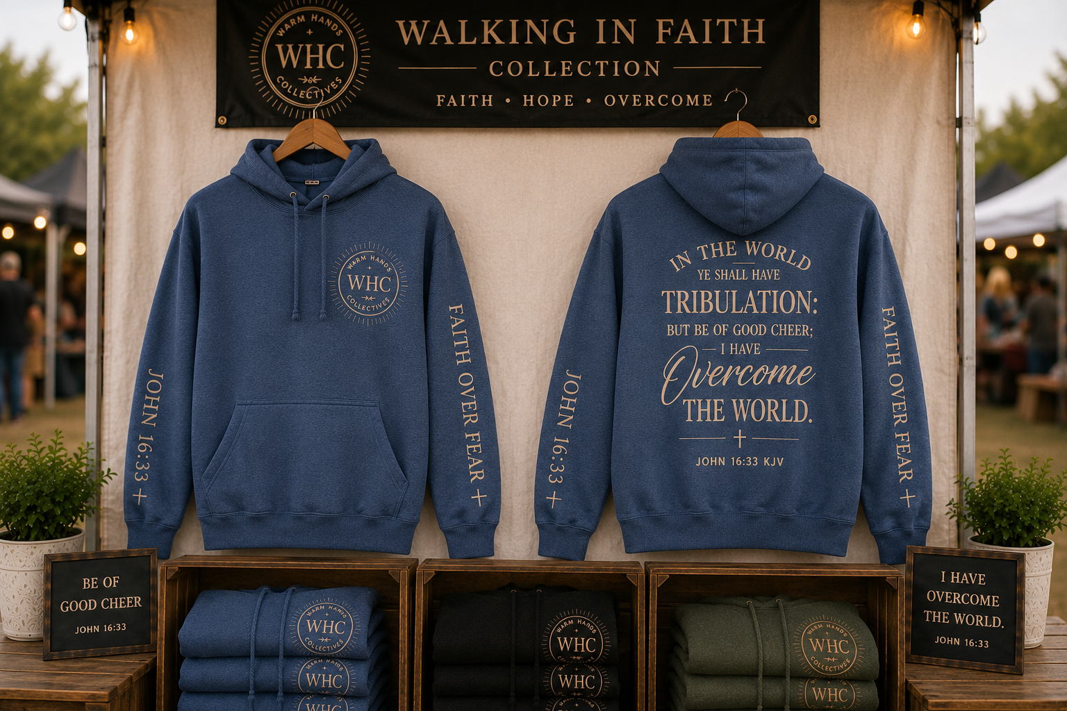 John 16:33 KJV Hoodie