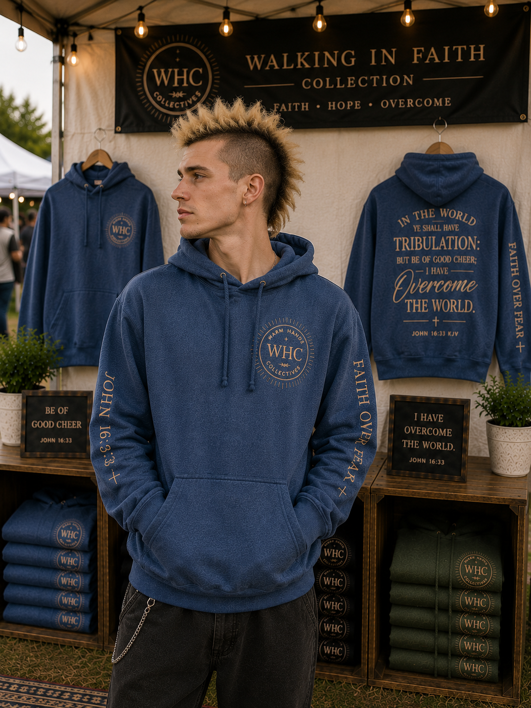 John 16:33 KJV Hoodie