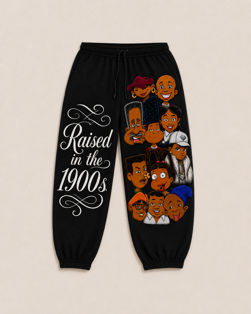 Raised in the 1900s Joggers