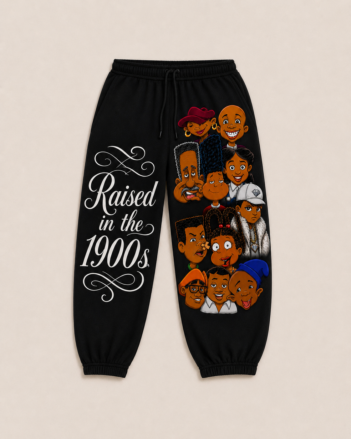 Raised in the 1900s Joggers
