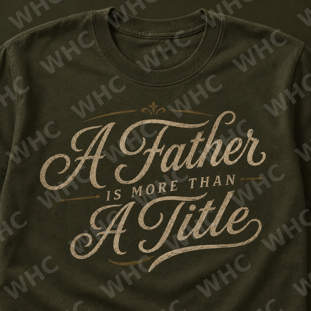 A Father is more than a Title