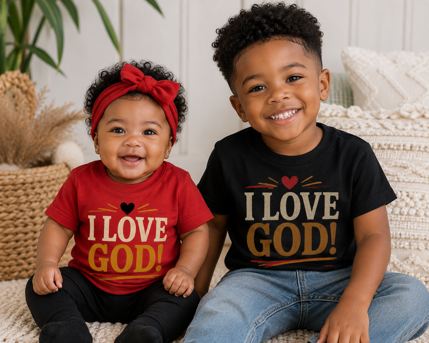 I love God! Vintage Faith Graphic Tee